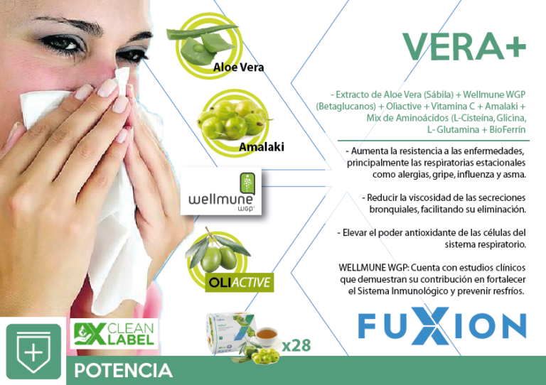 Compra Fuxion CDMX Ingredientes Vera +